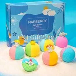 Bola Mandi Bulat Warna Ganda 100g